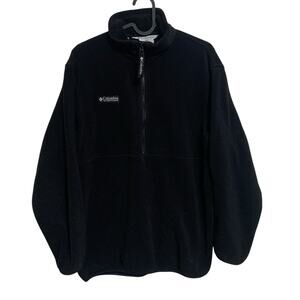 Vintage Columbia Sportwear Fleece Half Zip Sweater Womens Size S